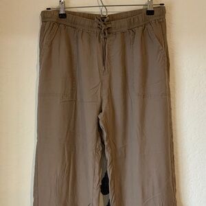 Linen Blend Casual Pants
